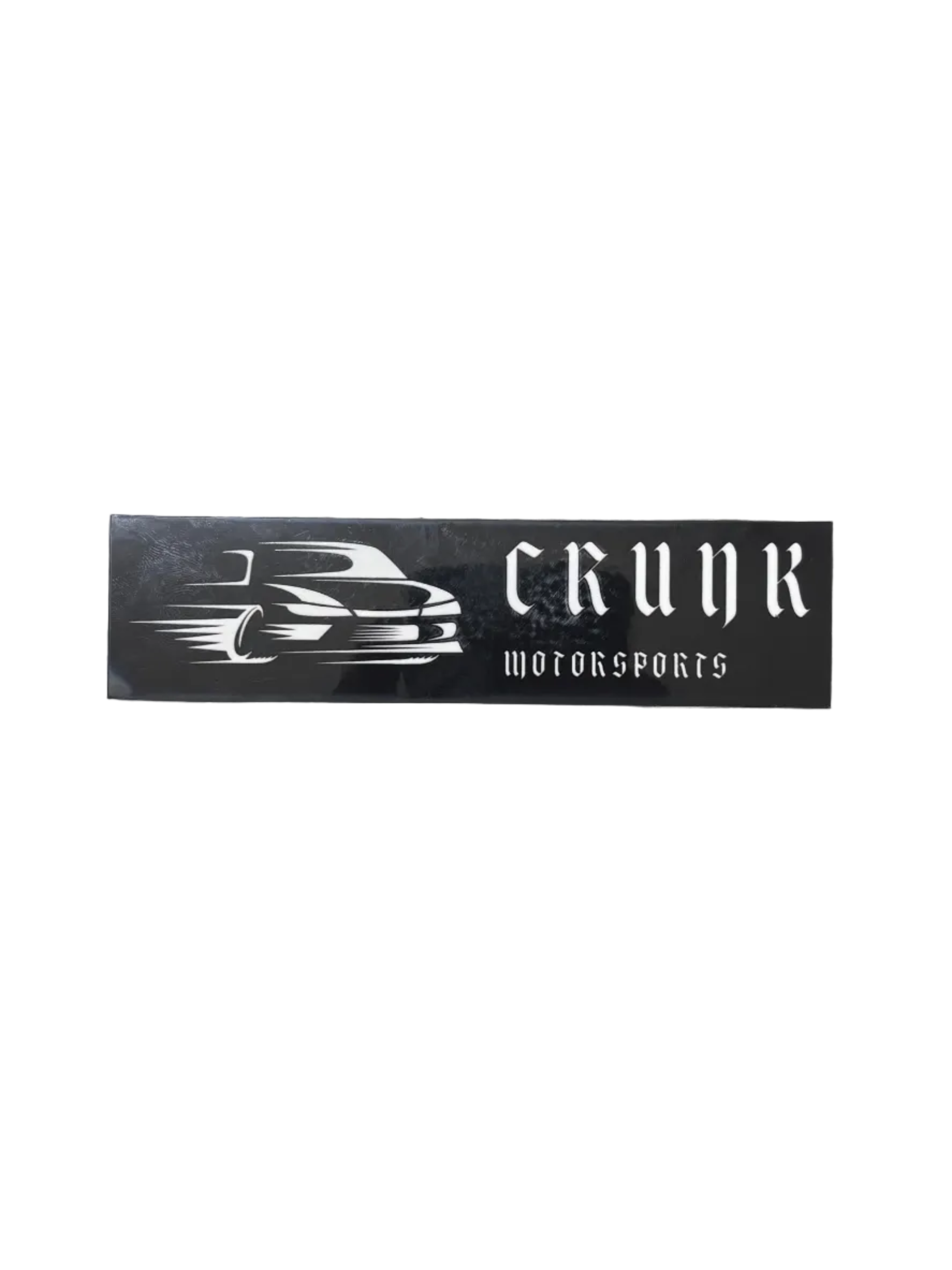 Crunk Motorsports Sticker 1x4